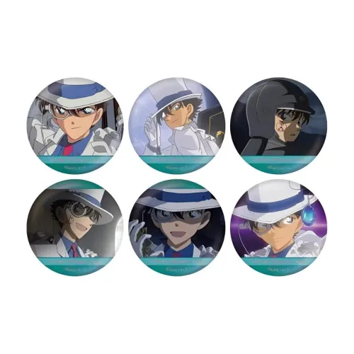 MANCOOL NIPPON TV SERVICE Detective Conan Characters Badges