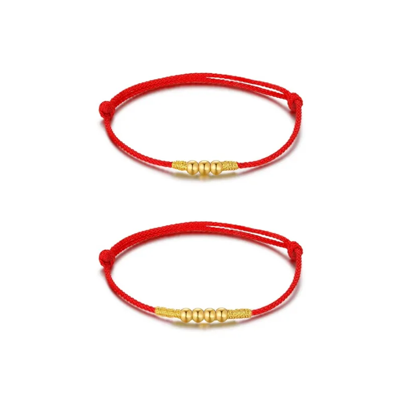 CHINA GOLD Solid Gold Bracelets Unisex-3