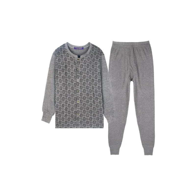 Cotton Gene Men Thermal Sets-7