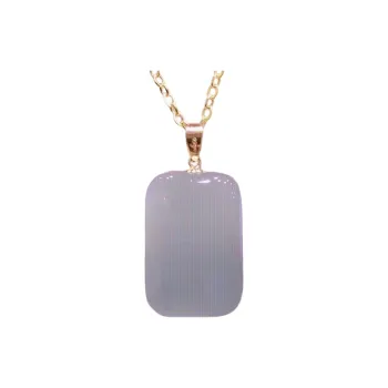 Xiao Tian Hetian Jade Pendants Smoky Blue Unisex