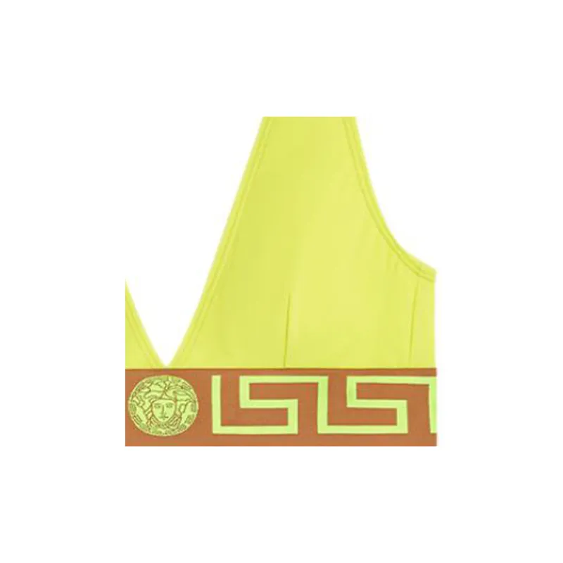 VERSACE Bikinis Women's Yellow-4