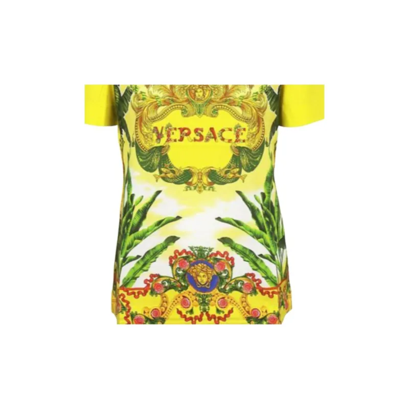 VERSACE T Shirts Women's Yellow-1