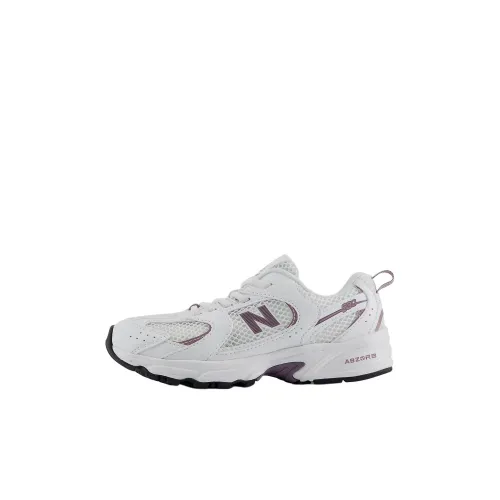 New Balance NB 530 Anti-Slip Wear-Resistant Low-Top Kids Lifestyle Shoes White Kids'