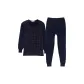 Navy Blue-Crew Neck