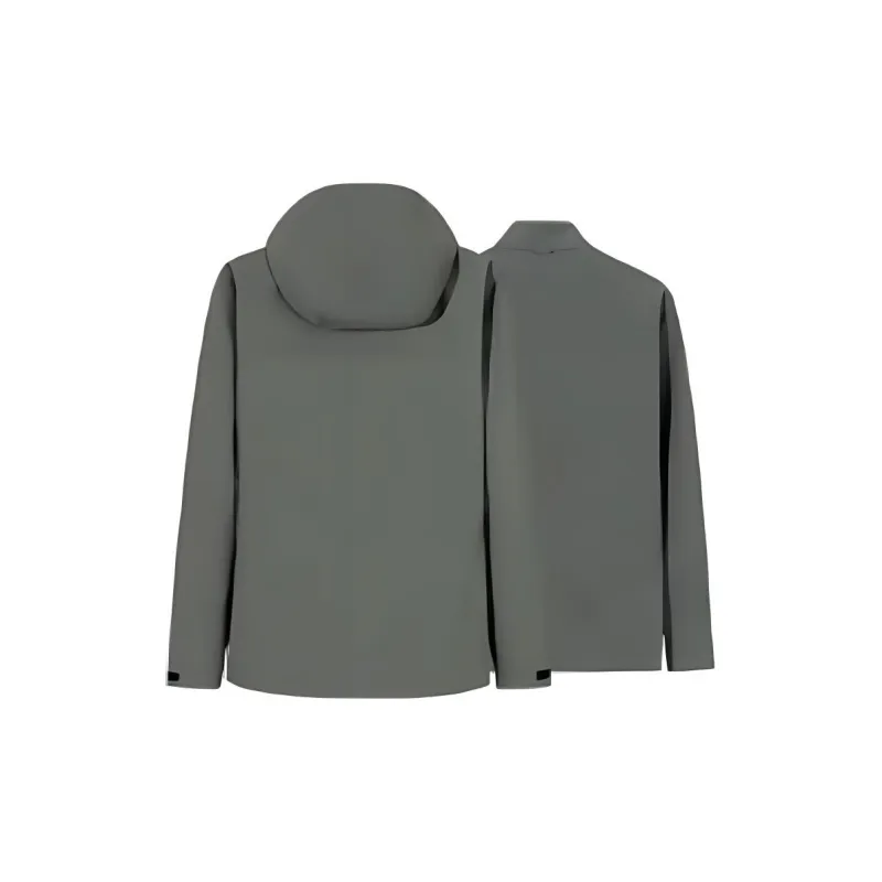 Anta Waterproof, Windproof, Breathable, Abrasion Resistant, Thermal Windbreaker Jacket Men's Morning Mist Green-1