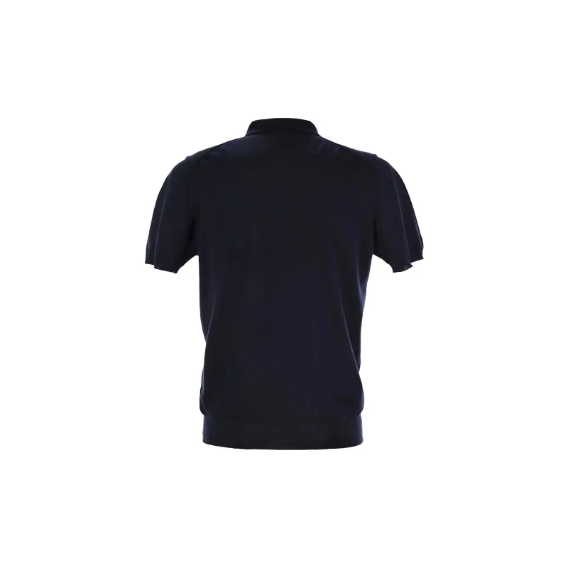 KITON Polo Shirt Men's Dark Blue-1