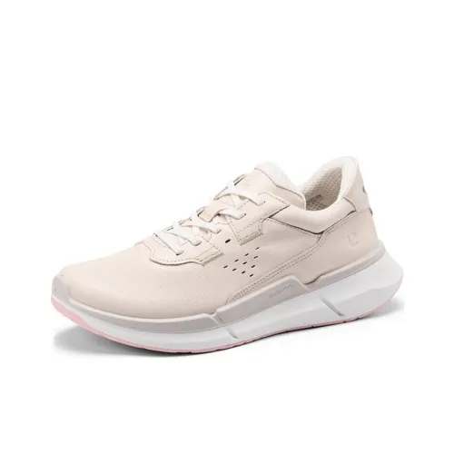 Ecco Slip-Resistant Low-Top Casual Running Shoes Women's Pink