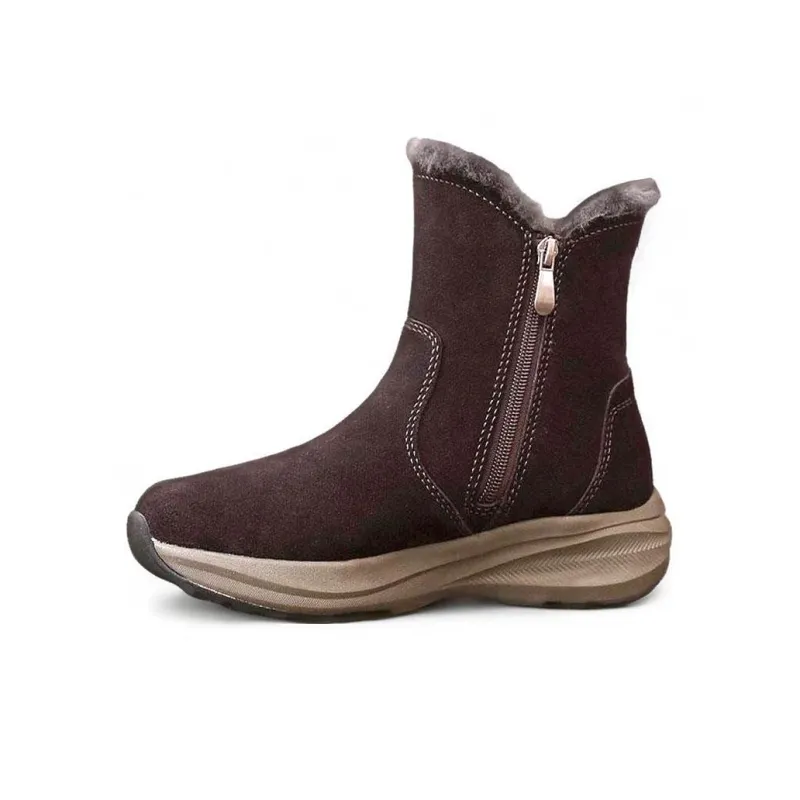 Devanro Warm Wear-Resistant Slip-Resistant Short Snow Boots Women's-4