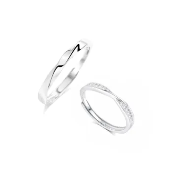 JOYDINNY Sterling Silver Rings Unisex