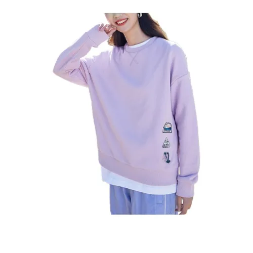 ANTA Sports Life Collection Sweatshirts Women's Pink Purple