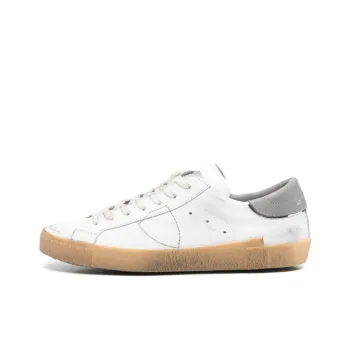 PHILIPPE MODEL Prs Slip Resistant Low Top Skateboard Shoes Men's White