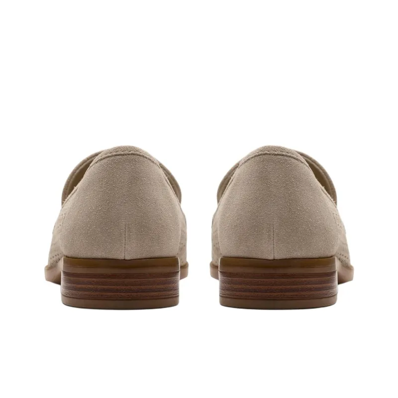 Clarks Trish Cove Casual Single Shoes 2.5cm Women's Taupe-4