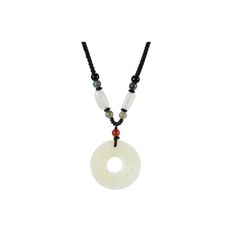 VANA Chalcedony Necklace Length Adjustable Men's-0