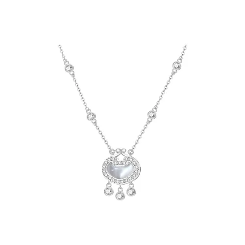 LIANDUO Glass Cat Eye Necklaces Women's