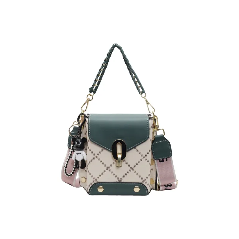 Yalu PU One Shoulder Handbag Women's Multicolor-22