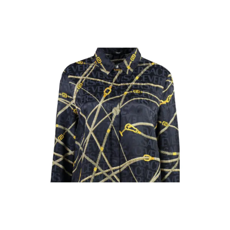 VERSACE Greca Nautical Long sleeve Shirt-2