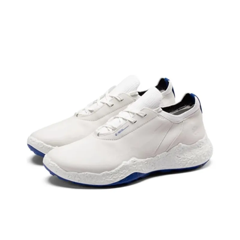 Ecco GOLF BIOM H5 Wear Resistant Low Top Golf Shoes Men's White-2
