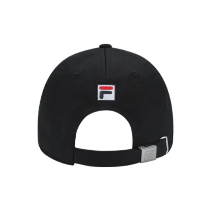 FILA Cotton Baseball Caps Unisex Black-2