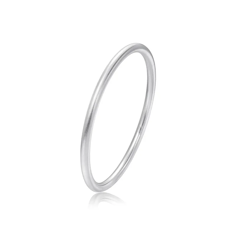 HOLLY RYAN Gentle Elegance Versatile Plain Ring Fortune Comes Wealth And Prosperity Bracelets Women's-2