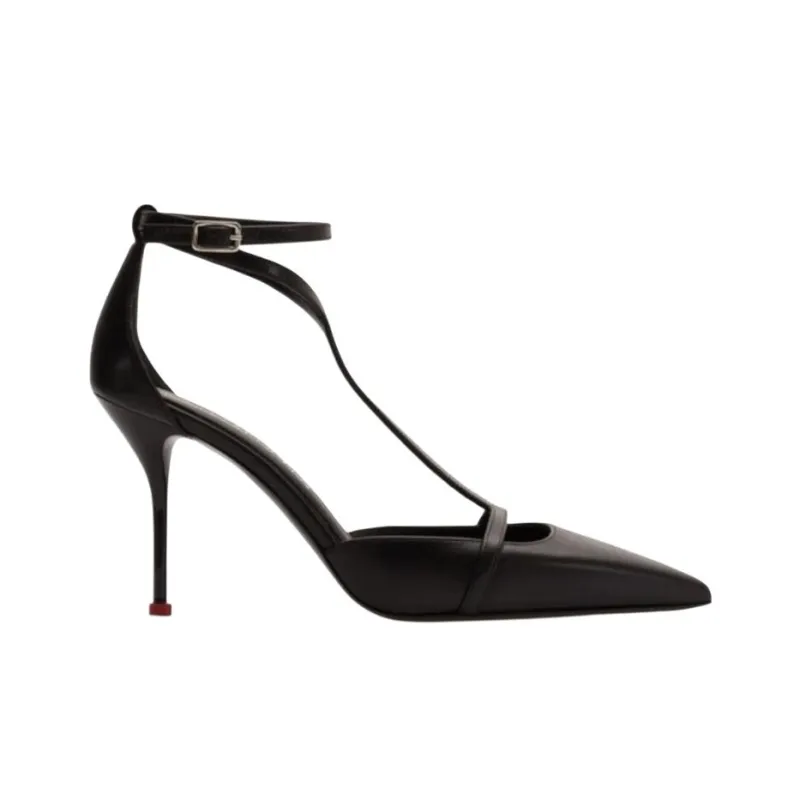 Alexander McQueen Slim Heel High Heels Women's Black-1