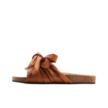 JW Anderson Bow Flat Sandals Women's