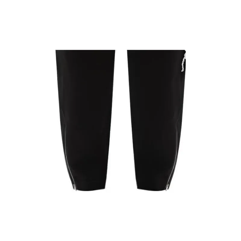 VERSACE VERSACE Knitted Sports Pants Men's Black-4