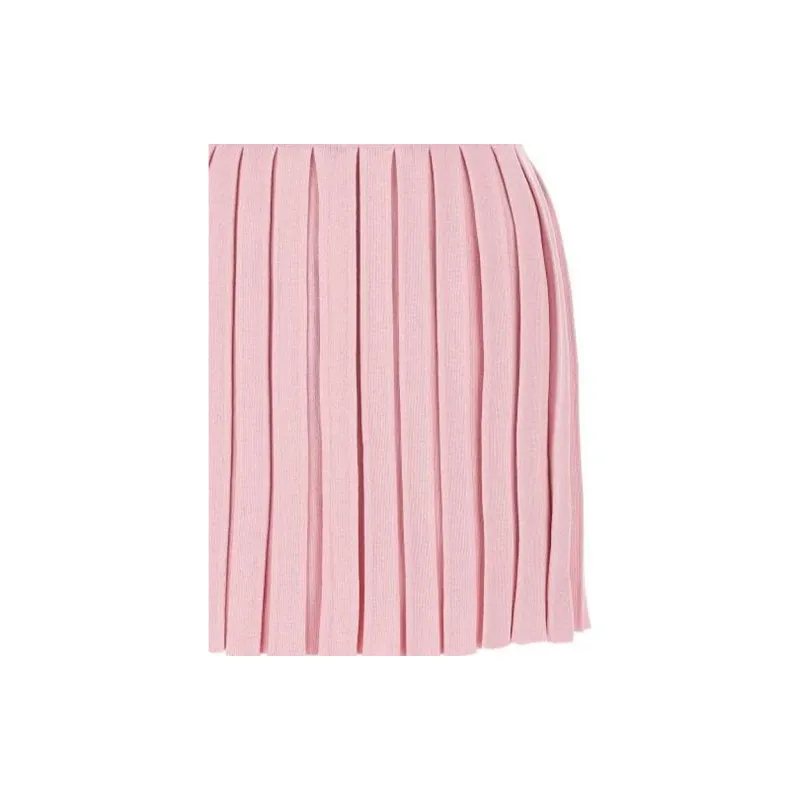 VERSACE Casual Short Skirts Women's Pink-3
