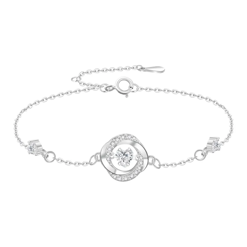 MOLADY S999 Fine Silver Bracelets Women's-0