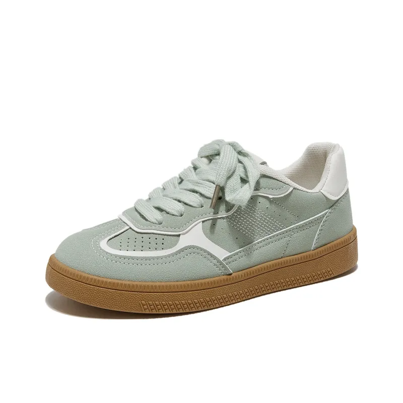 Little Red Man Non-slip Lightweight Low-Top Skateboard Shoes Women's-14