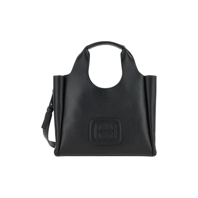 HOGAN H Bag Logo Embossed Small Top Handle Bag-0