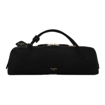 Alaia Goatskin Handbag Women's Black