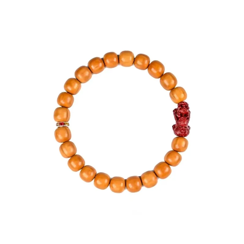 MY Monkey Head Walnut Bracelets Unisex-15