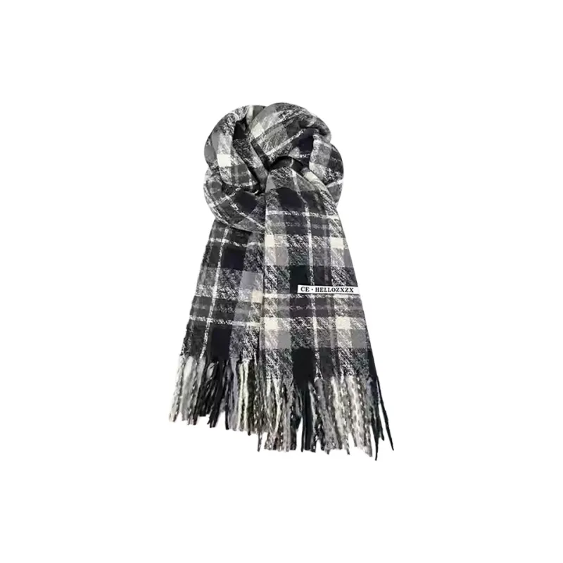 Yalu Polyester Knit Scarves Unisex Gift Box Set-0