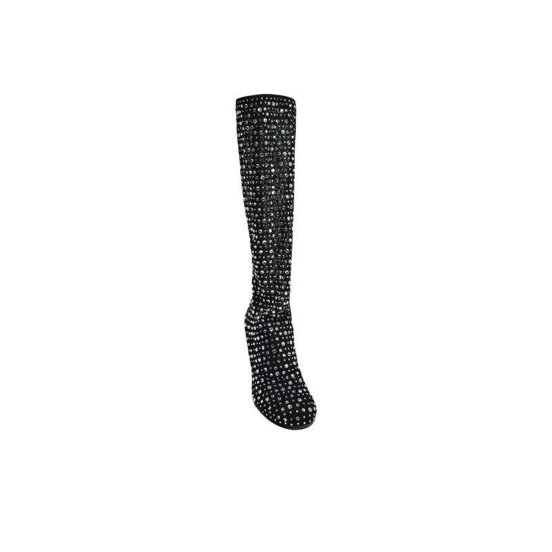 ZARA Knee high Boots Women's Black-2
