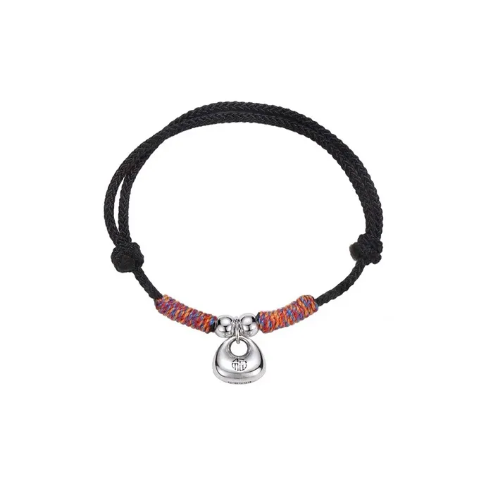 CUTE DAME S999 Pure Silver Bracelets Unisex Silver-4