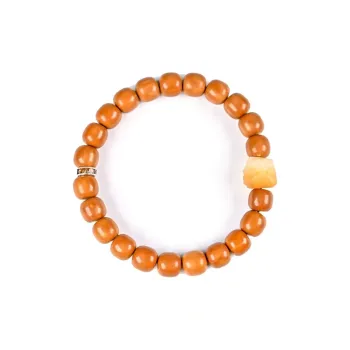 MY Monkey Head Walnut Bracelets Unisex