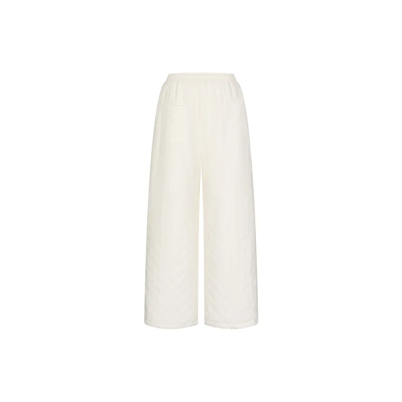 BETWEENAND Insulated Pants Women's White-1