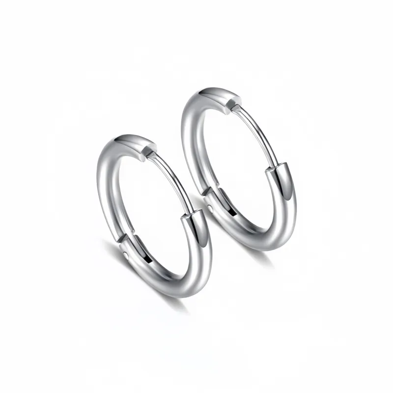 GELUTU Titanium Steel Earrings Unisex-0