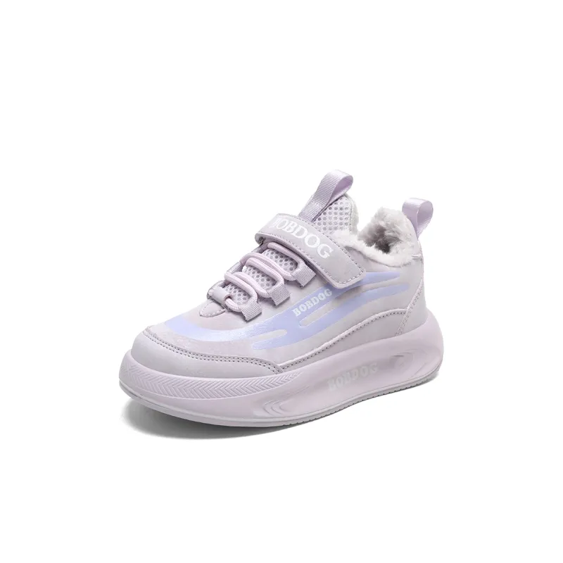 BOBDOG Anti Slip Wear Resistant Water Resistant Lightweight Cushioning Warm Low Top Kids Lifestyle Shoes Kids'-4