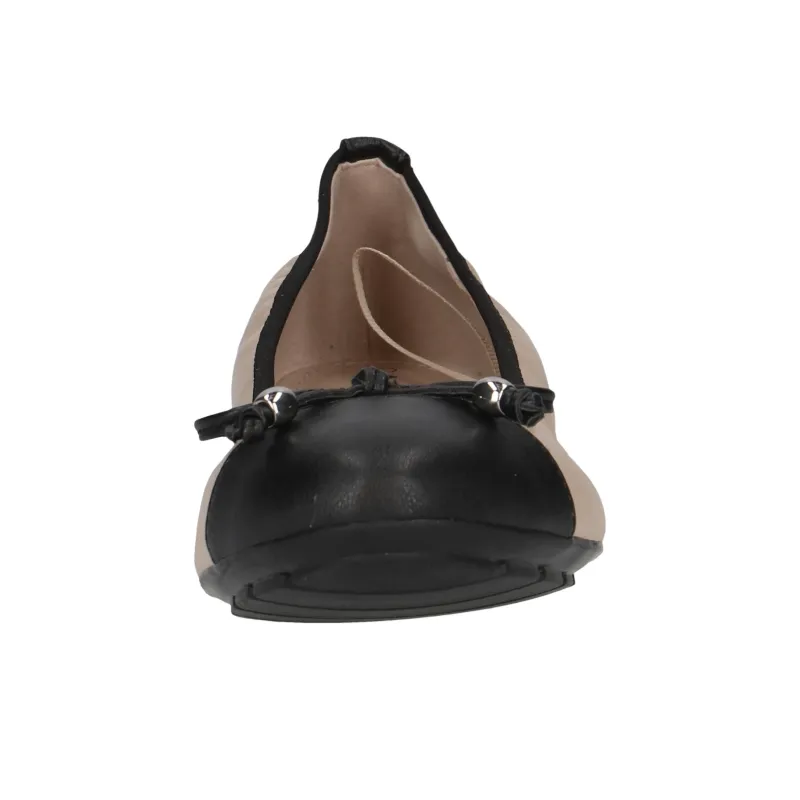 CAPRICE Katja Casual Single Shoes Women's Beige Black-4