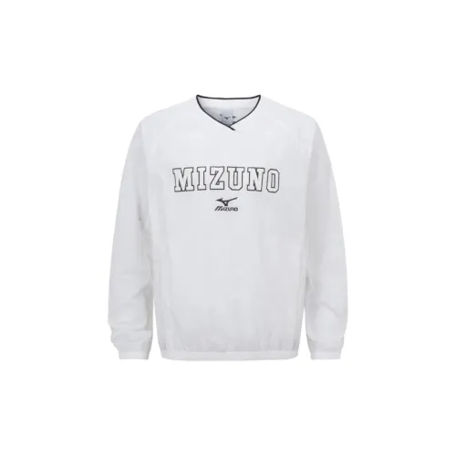 Mizuno Sweatshirts Unisex White