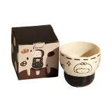 Apple Girl Coffee Handheld Cup-Chocolate Donut
