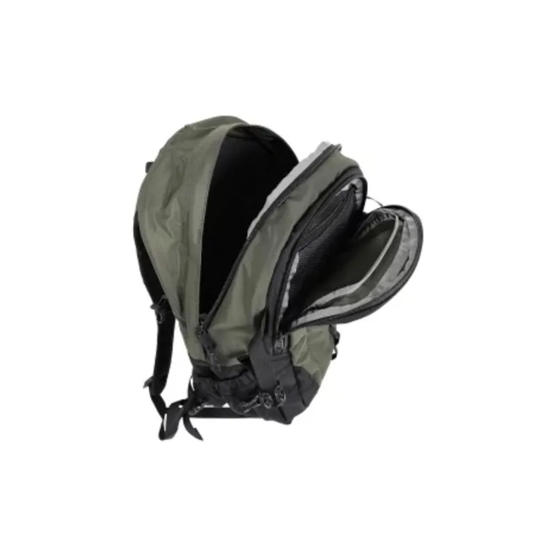 THE NORTH FACE Recycled Nylon Blended With Recycled Polyester Backpack Regular Unisex New Gray Green-5