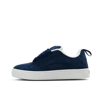 JIPAINIAO Puffy Shoes Low Top Skateboard Shoes Unisex Cerulean