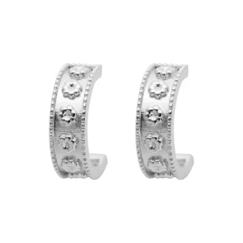 SOFT ROOM Copper Silver/gold Plating Earrings Women's