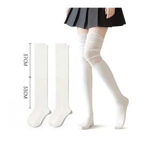 SHIWAJI Knee-High Socks Women's 2 Pack