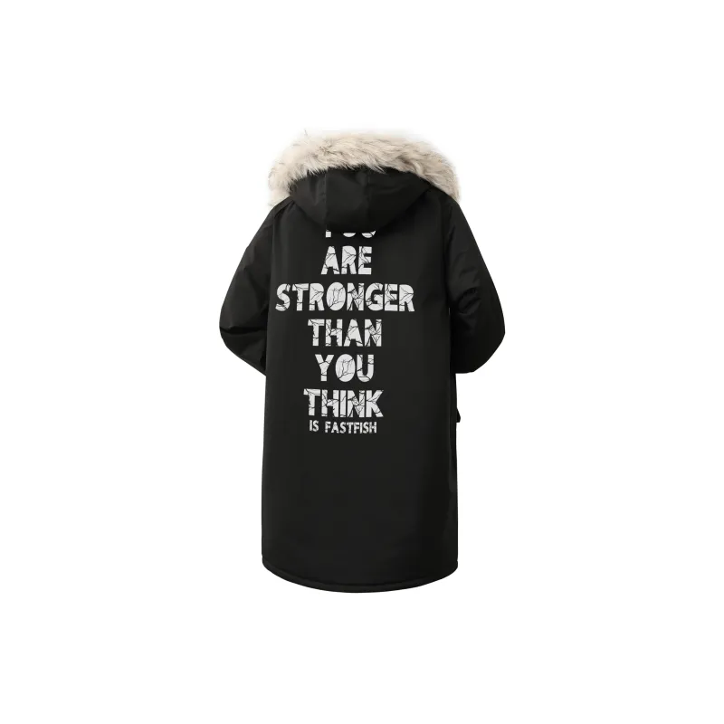FASTFISH Puffer Jackets Unisex-3