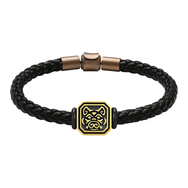 YASHENGZHUBAO Gold Bracelet Unisex-26