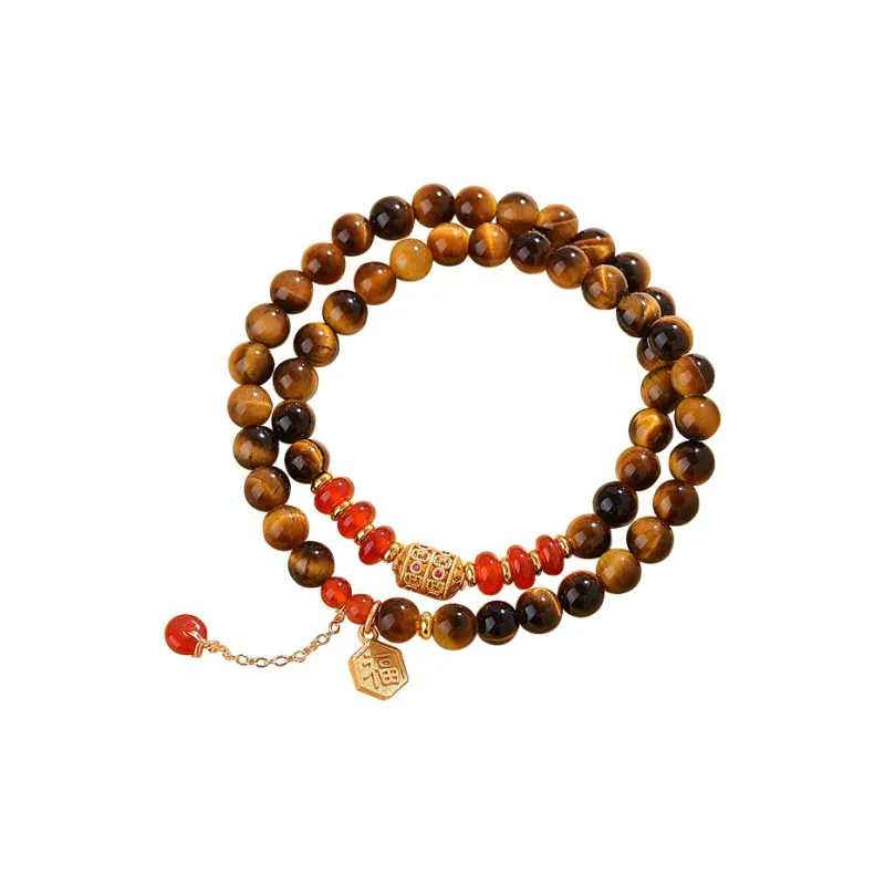 Wanshu Tiger's Eye Stone Bracelets Unisex-0
