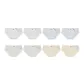8 Pack-White 2+Blue 2+Green 2+Yellow 2